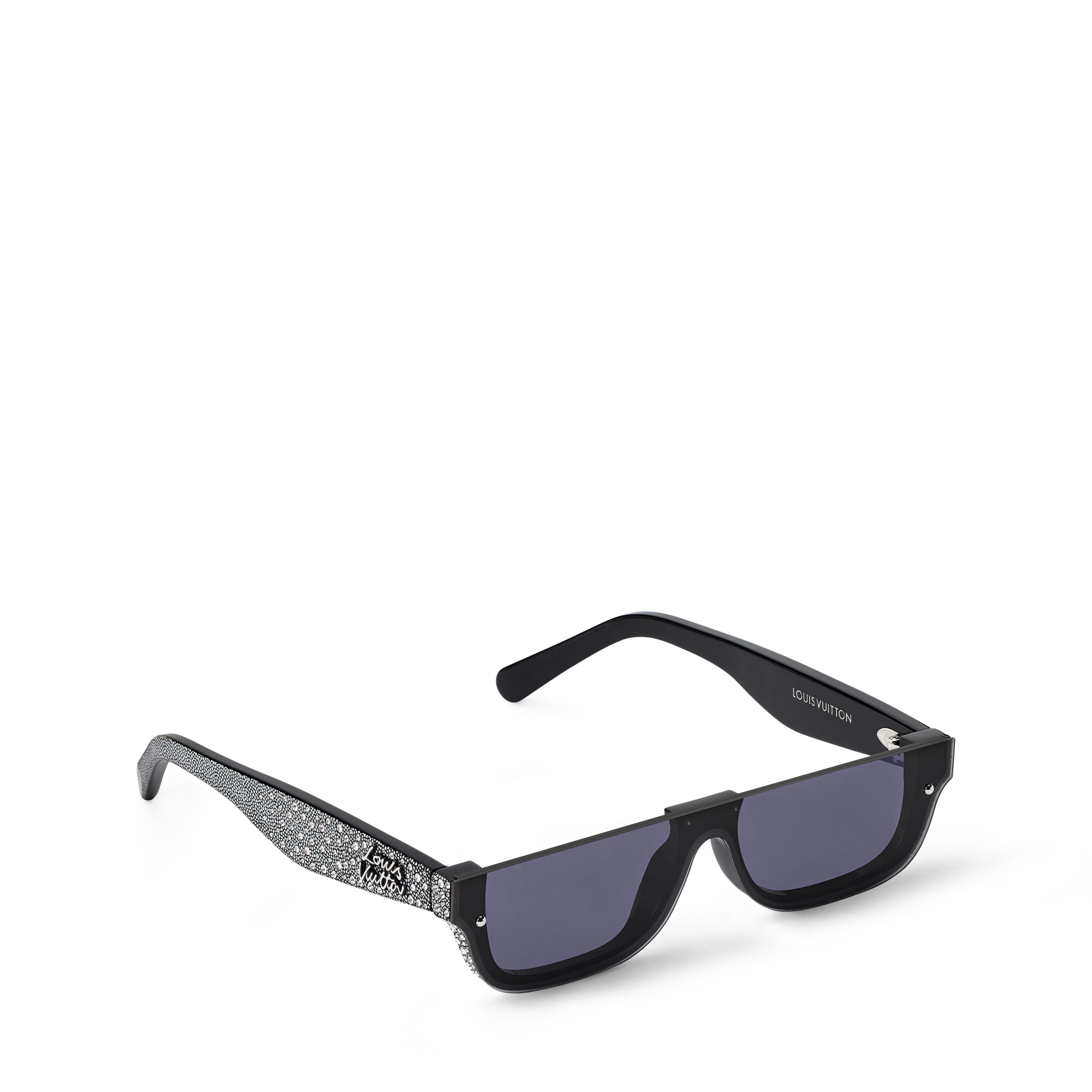 Óculos de Sol Retangulares LV Script S00 - Acessórios | LOUIS
